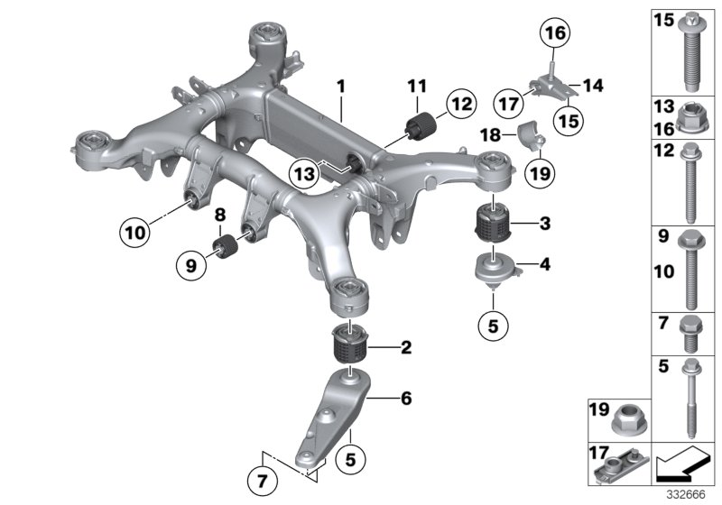 BMW 33 31 6 793 864 - Bush of Control / Trailing Arm onlydrive.pro