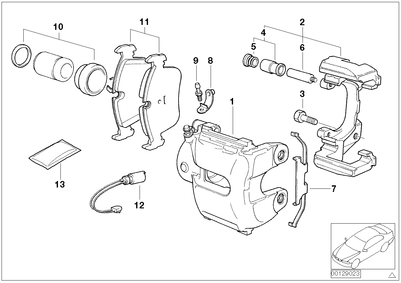 BMW 34116765881 - Brake Caliper onlydrive.pro