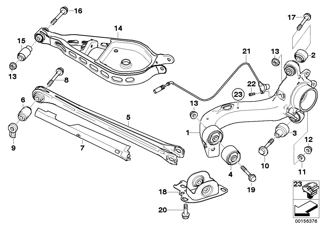 BMW 33 32 6 770 786 - Bush of Control / Trailing Arm onlydrive.pro