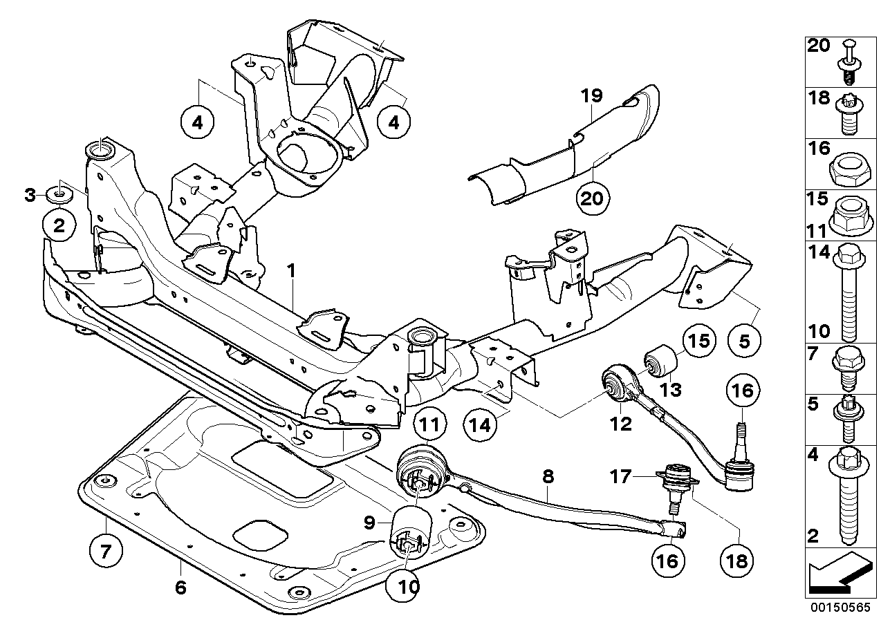 BMW 31 12 2 229 521 - Track Control Arm onlydrive.pro