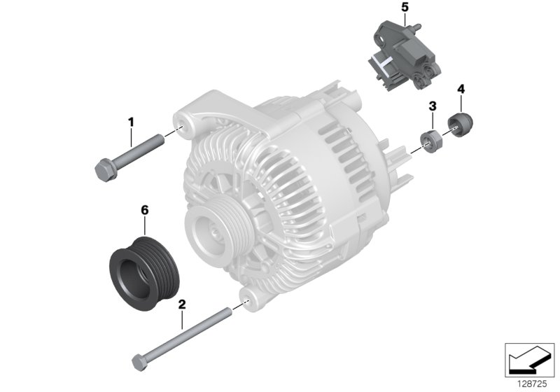 BMW 12 31 7 561 924 - Регулятор напряжения, генератор onlydrive.pro