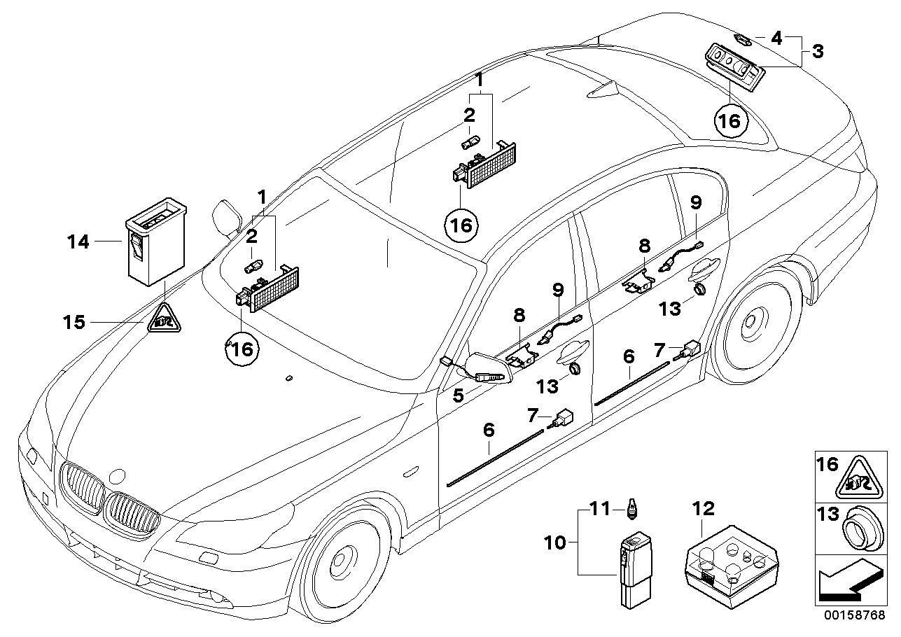 BMW 63 21 7 160 797 - Lemputė, prietaisų skydelio apšvietimas onlydrive.pro