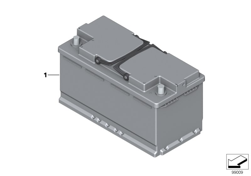 Mini 61216924021 - Original bmw battery, filled: 1  pcs. onlydrive.pro