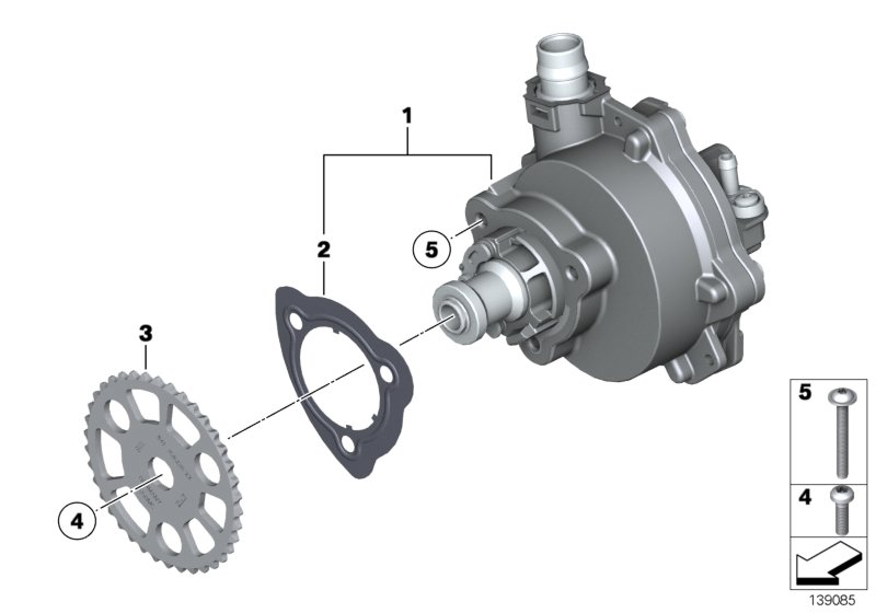 BMW 11 66 7 519 458 - Vakuumo siurblys, stabdžių sistema onlydrive.pro