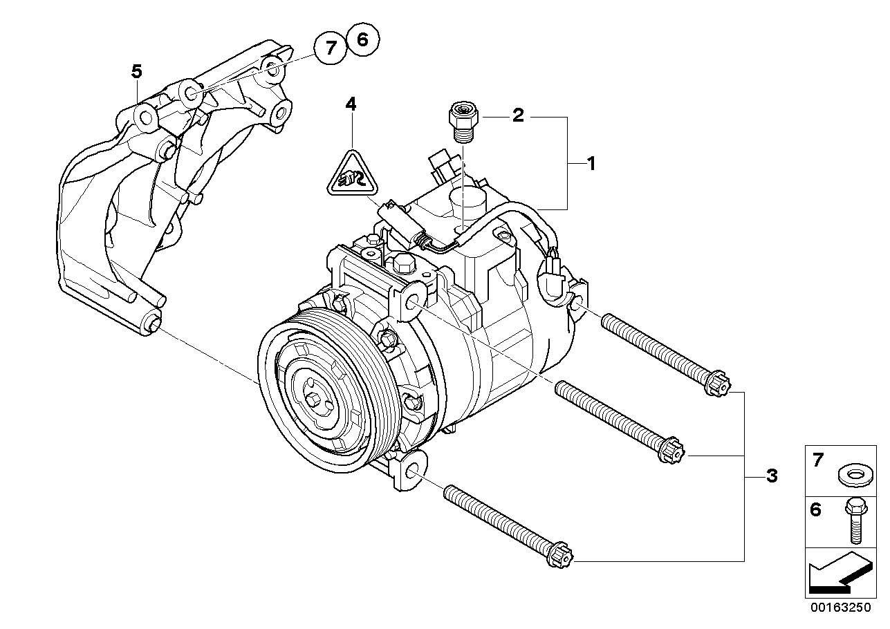 BMW 64 52 6 961 621 - Kompressor,kliimaseade onlydrive.pro