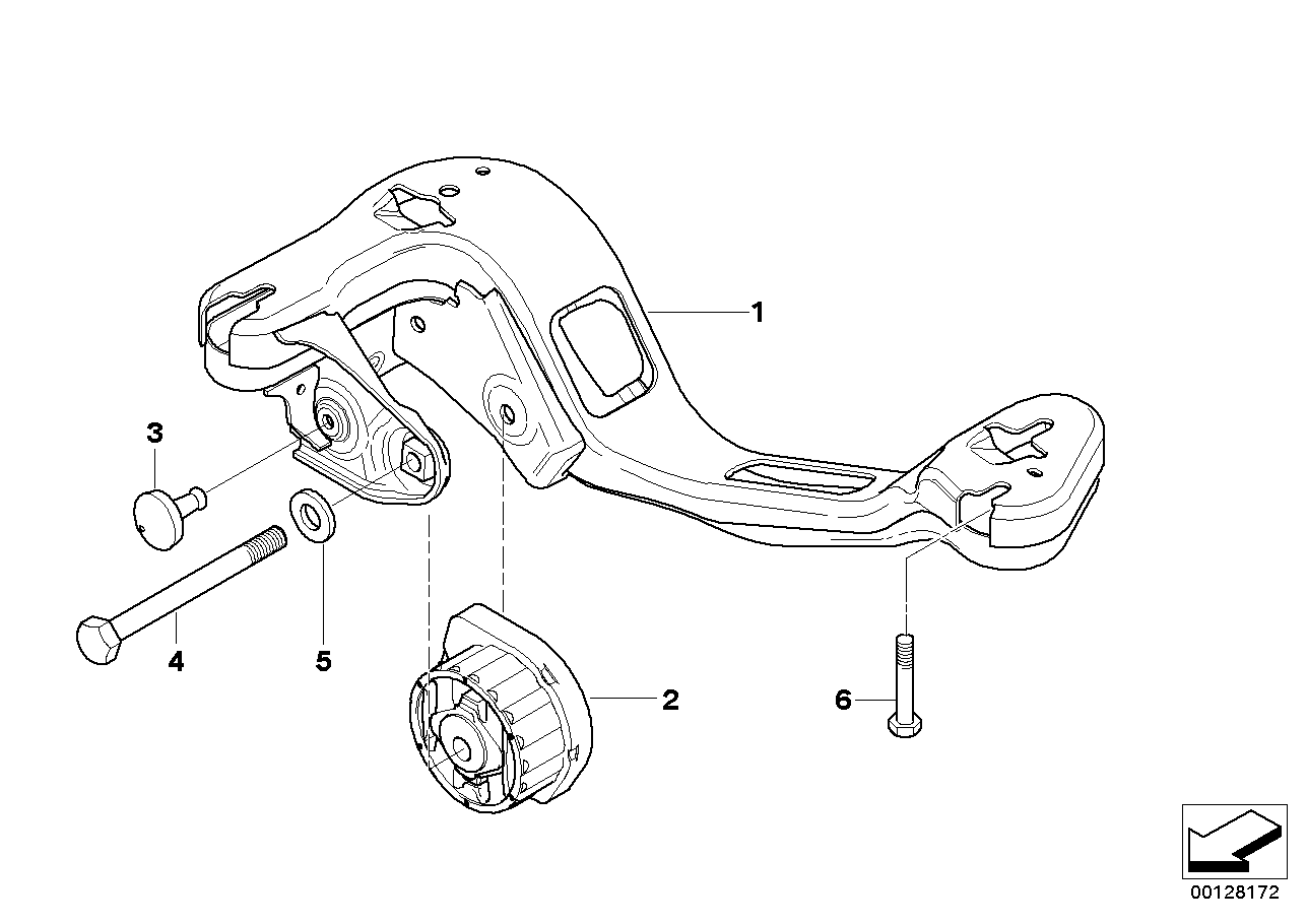 BMW 22313421301 - Подвеска, ступенчатая коробка передач onlydrive.pro