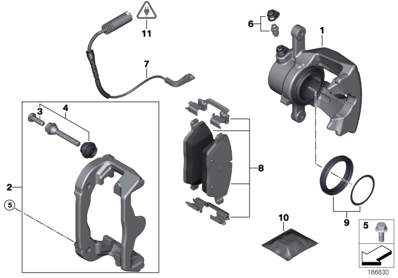 BMW 34216776379 - Guide Sleeve Kit, brake caliper onlydrive.pro