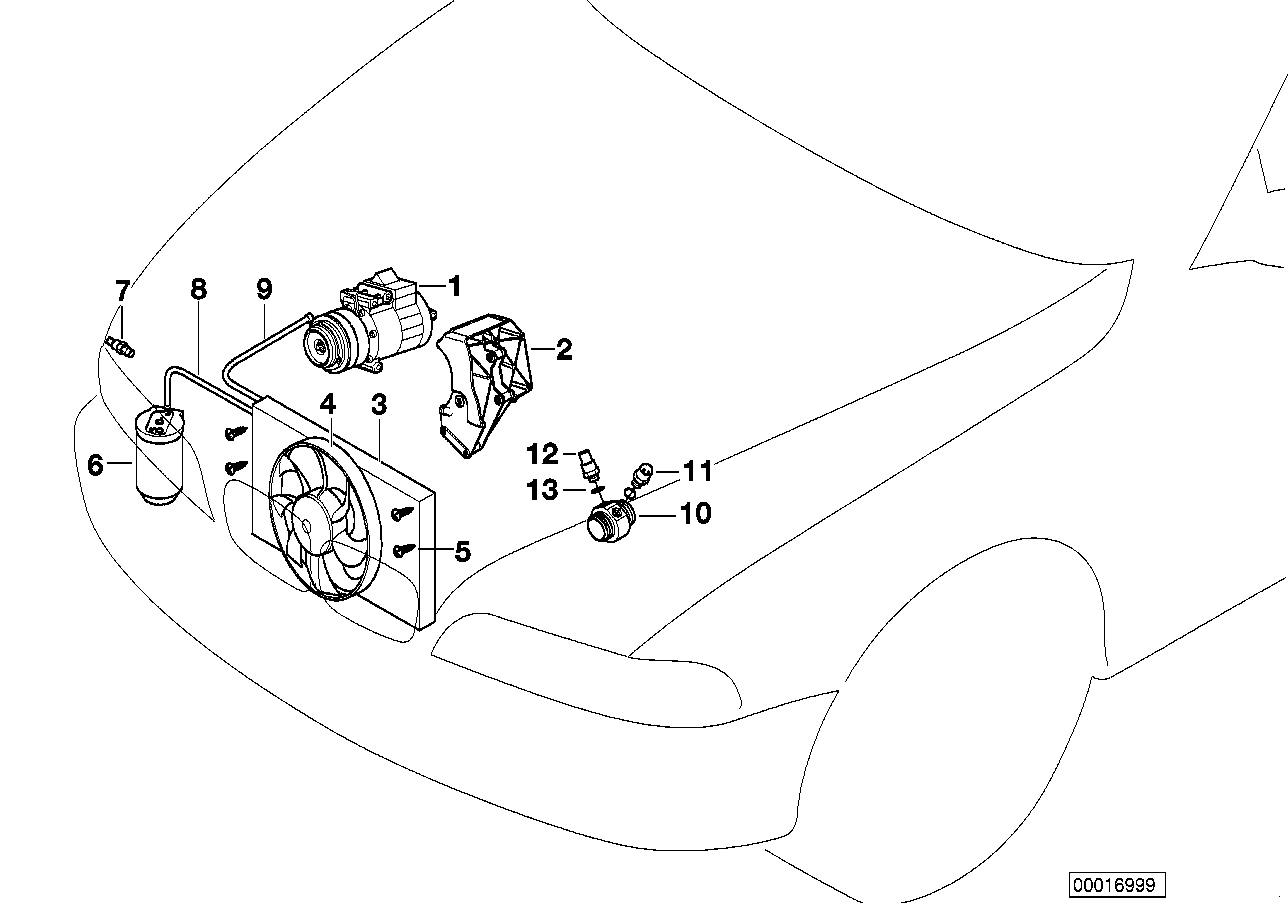 BMW 64 52 8 391 693 - Kompressori, ilmastointilaite onlydrive.pro