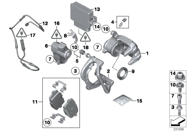 BMW 34216791017 - Brake Caliper onlydrive.pro