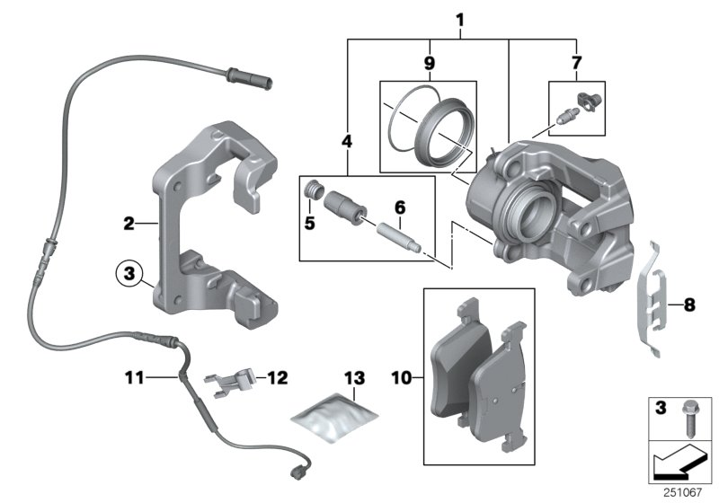 BMW 34106790921 - Bremžu suports onlydrive.pro