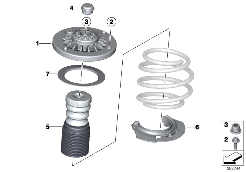 BMW 31 30 6 851 799 - Repair Kit, wheel suspension onlydrive.pro