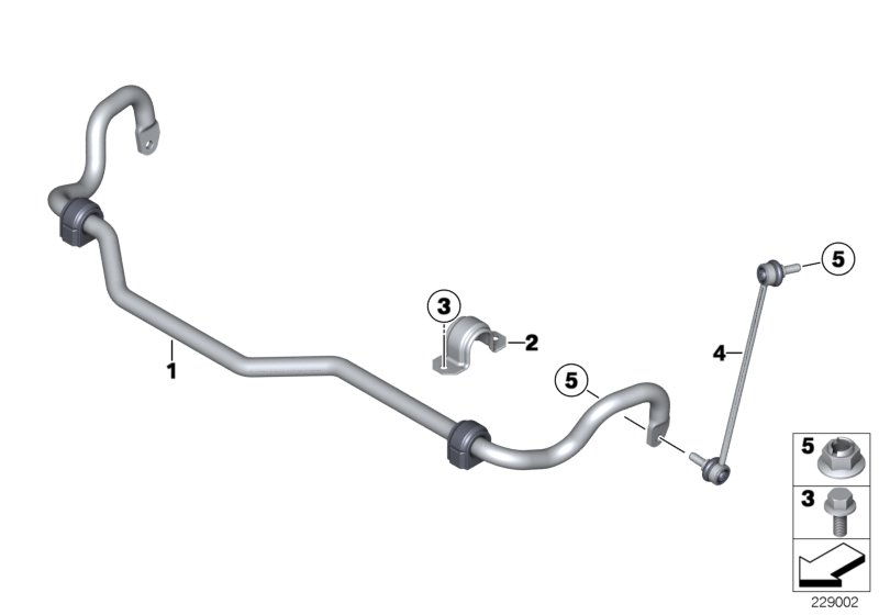 BMW 31 30 6 787 163 - Stiepnis / Atsaite, Stabilizators onlydrive.pro