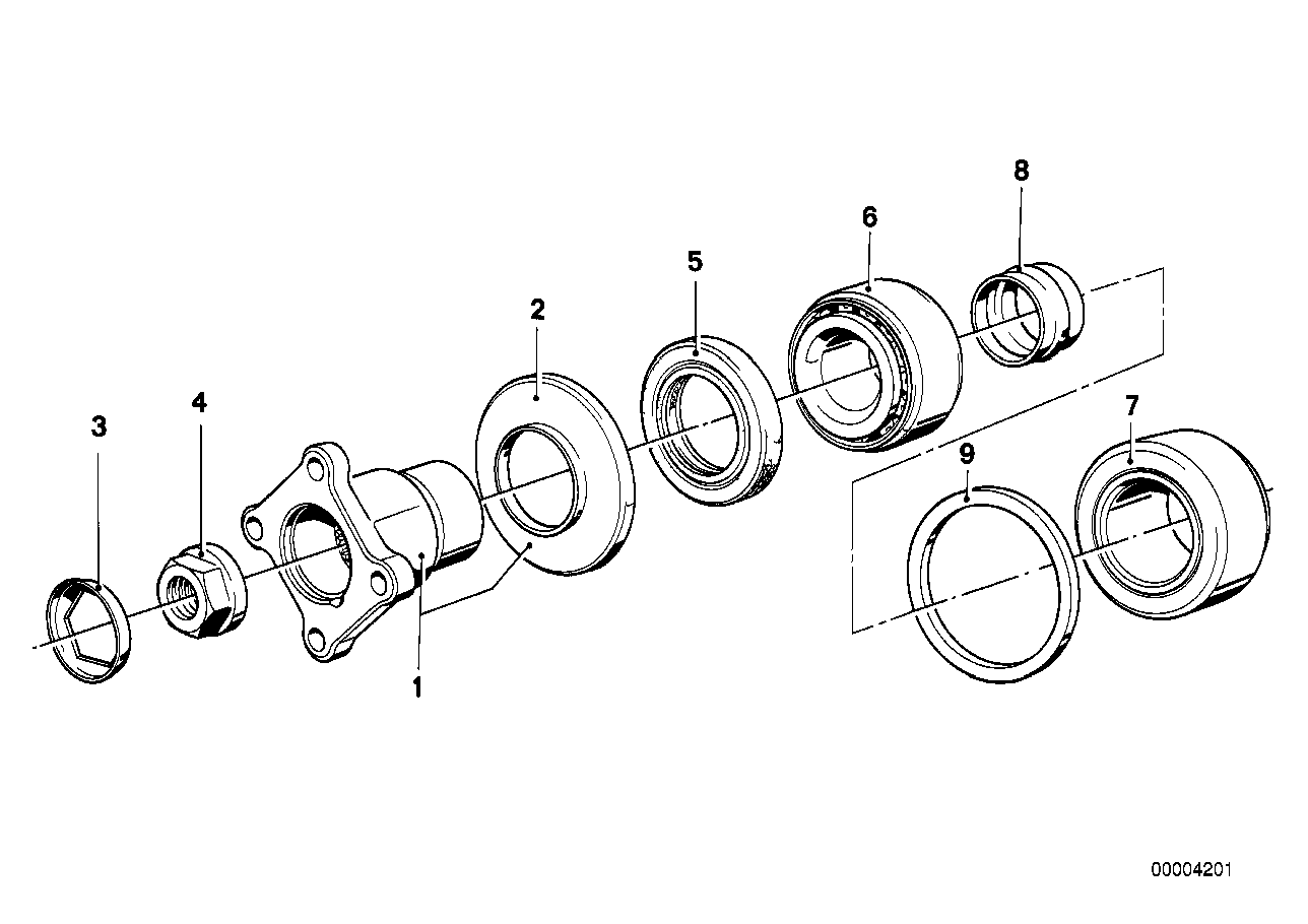 BMW 33 12 1 214 080 - Shaft Seal, differential onlydrive.pro