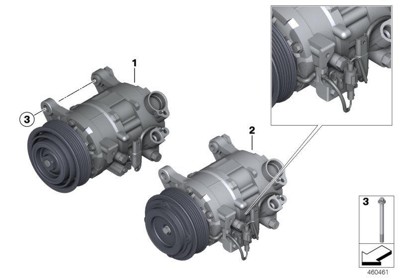 BMW 64 52 9 223 694 - Kompresors, Gaisa kond. sistēma onlydrive.pro