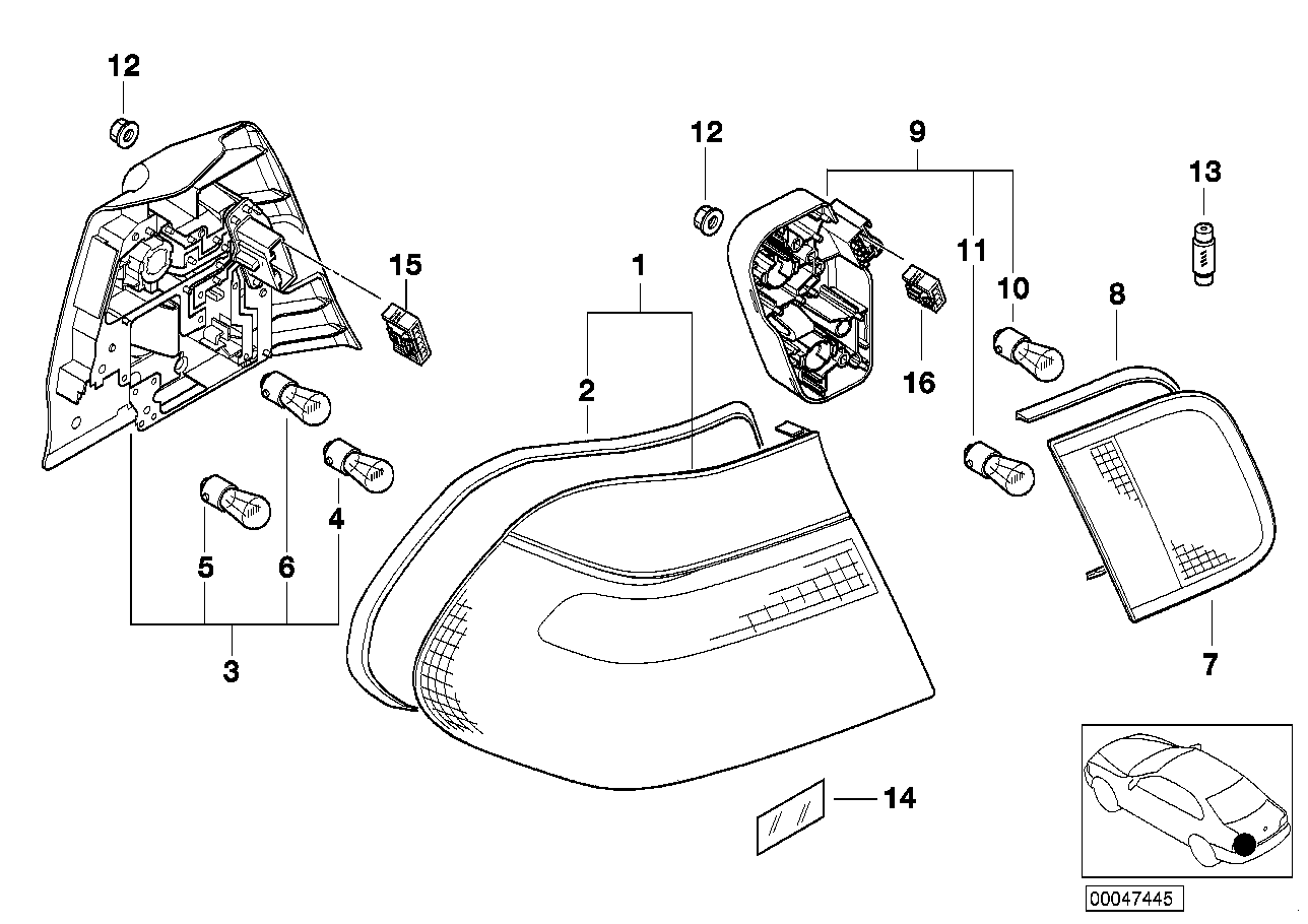 BMW 63 21 7 160 792 - Bulb, fog / taillight onlydrive.pro