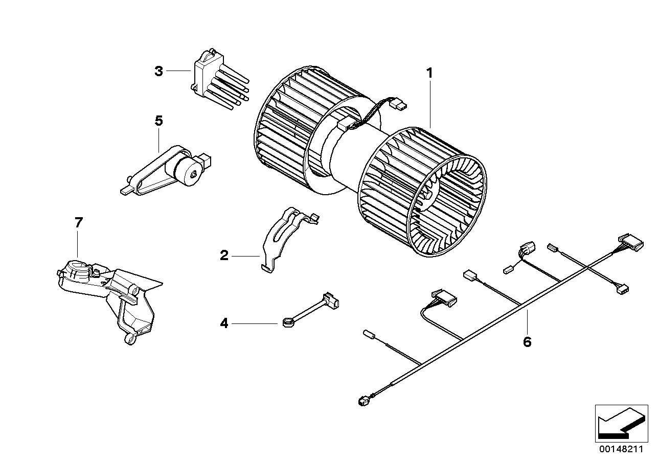 Mini 64 11 6 930 015 - Sender Unit, interior temperature onlydrive.pro