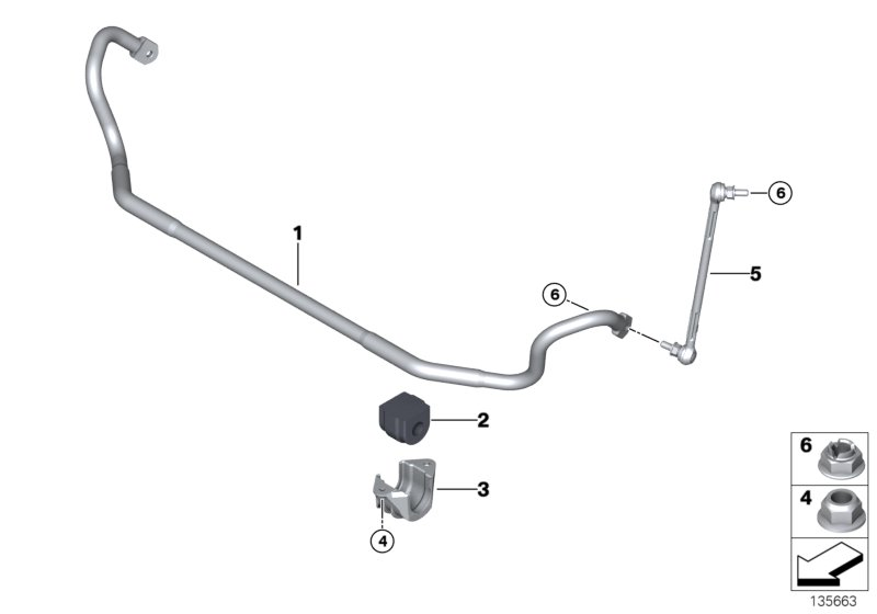 BMW 31 35 6 765 933 - Stiepnis / Atsaite, Stabilizators onlydrive.pro