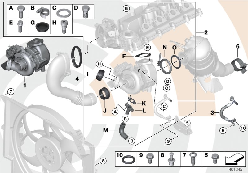 BMW 11427791624 - Eļļas cauruļvads, Kompresors onlydrive.pro