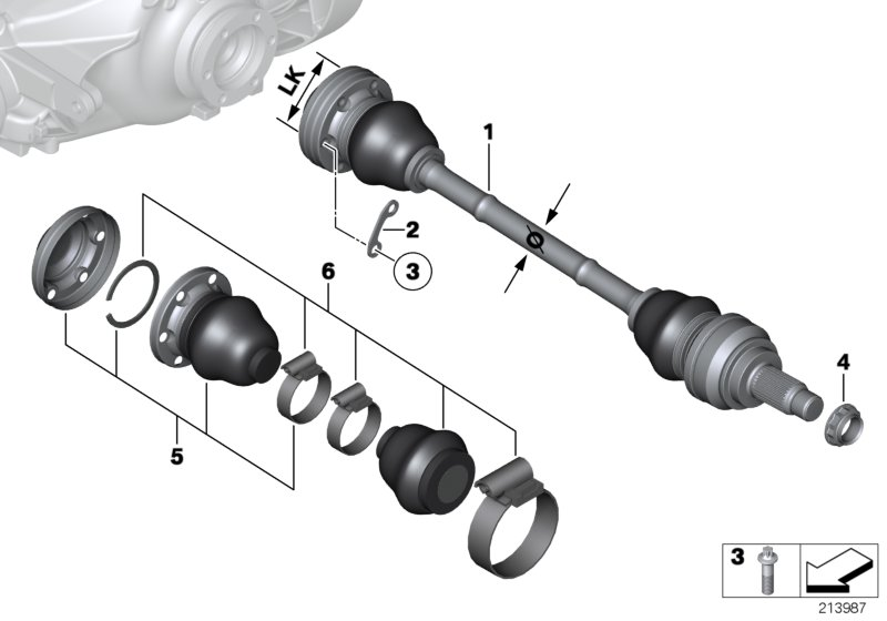 BMW 33217547075 - Drive Shaft onlydrive.pro