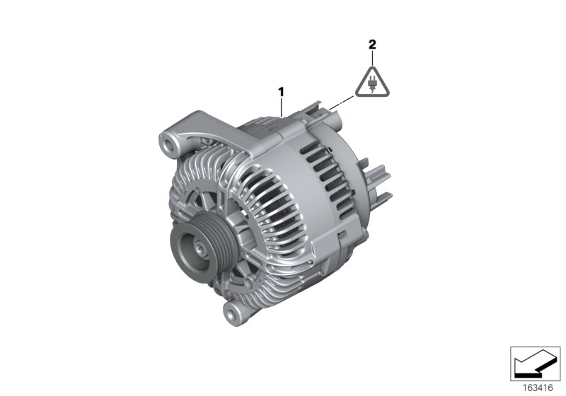 BMW 12318517262 - Alternator onlydrive.pro