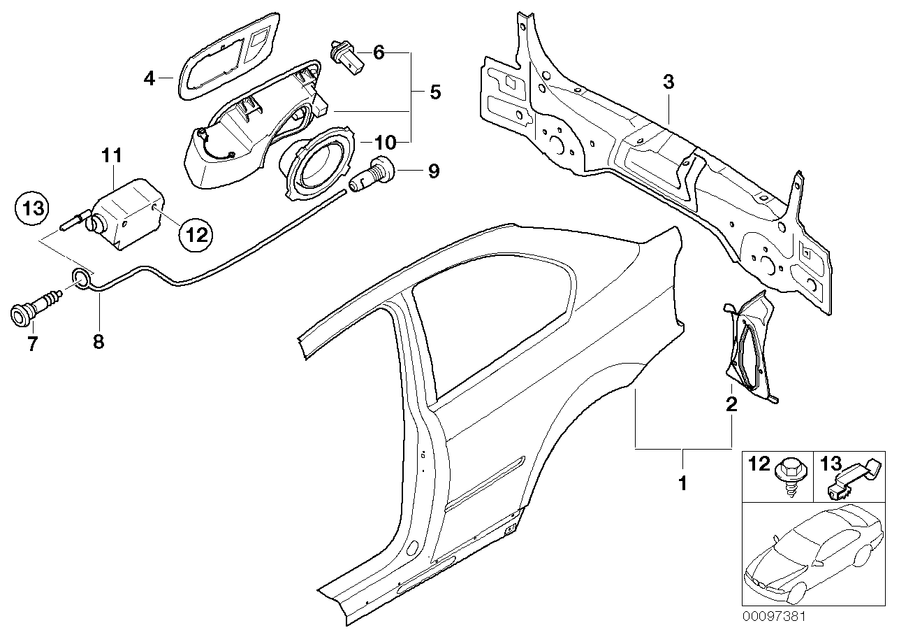 BMW 67 11 6 988 090 - Valdiklis, centrinio užrakto sistema onlydrive.pro