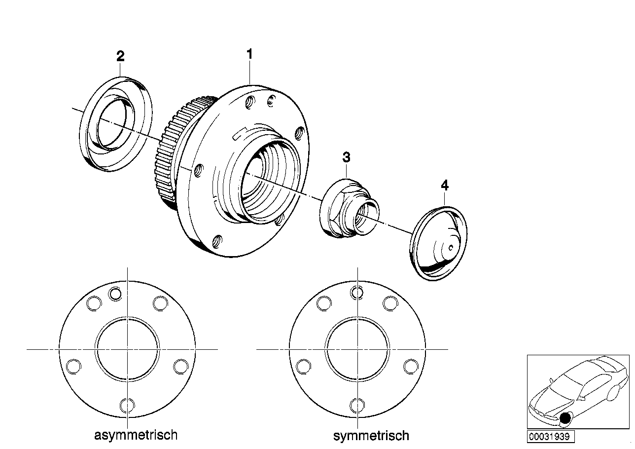 BMW 31206777789 - Bearing Kit, wheel hub onlydrive.pro