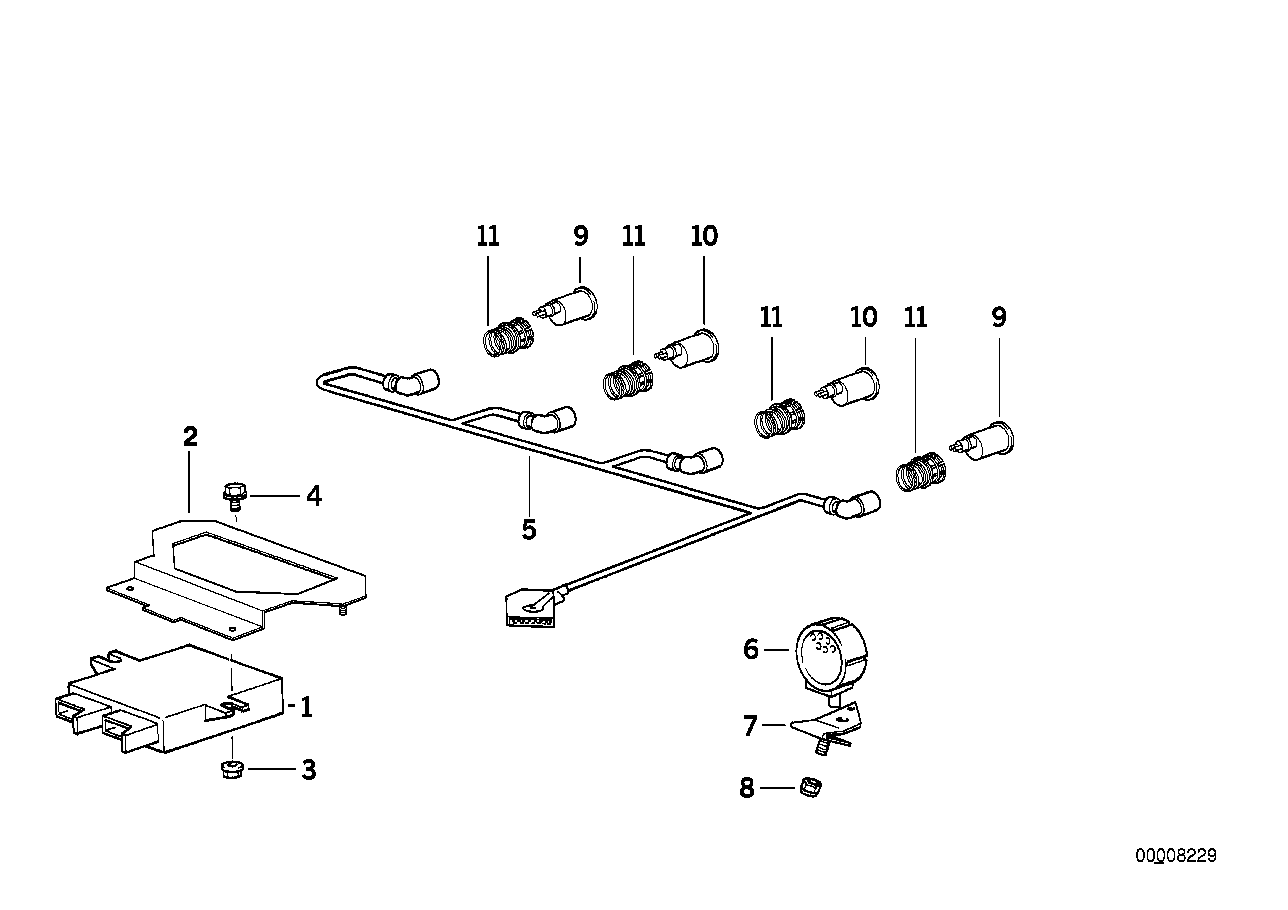 BMW 66 21 8 352 137 - Sensori, pysäköintitutka onlydrive.pro