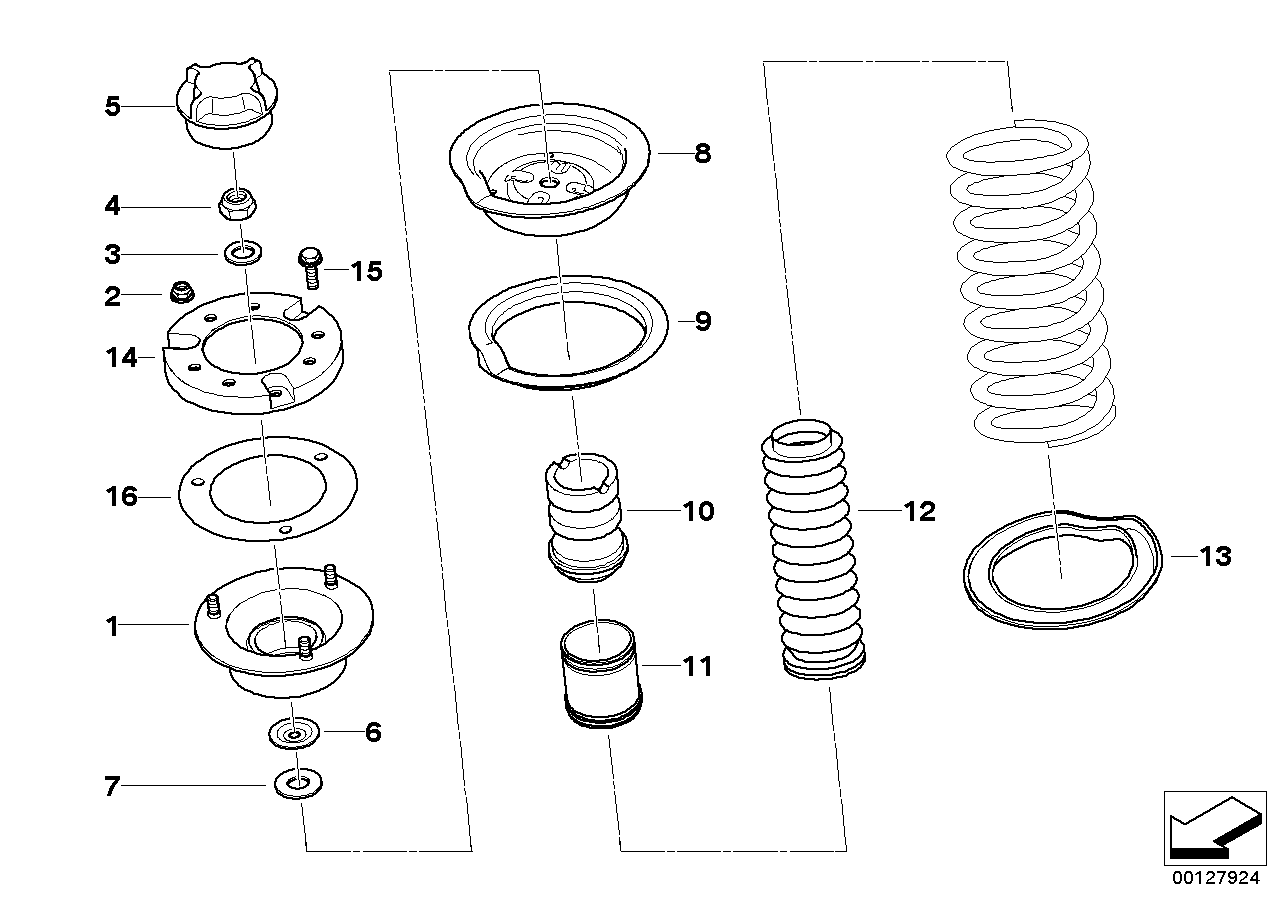 BMW 31 10 6 774 714 - Remondikomplekt,käändmik onlydrive.pro