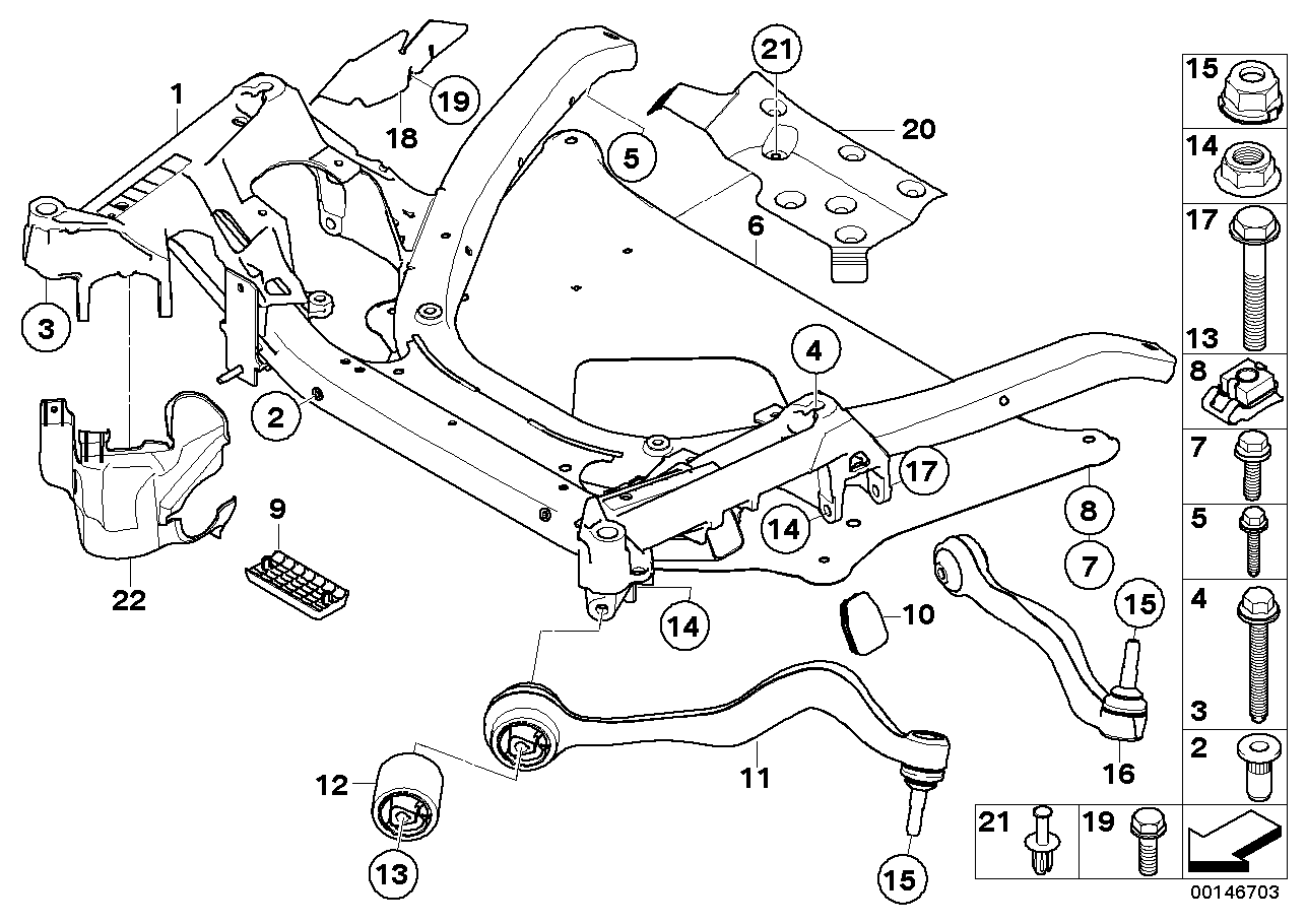 BMW 31 12 6 765 992* - Сайлентблок, рычаг подвески колеса onlydrive.pro