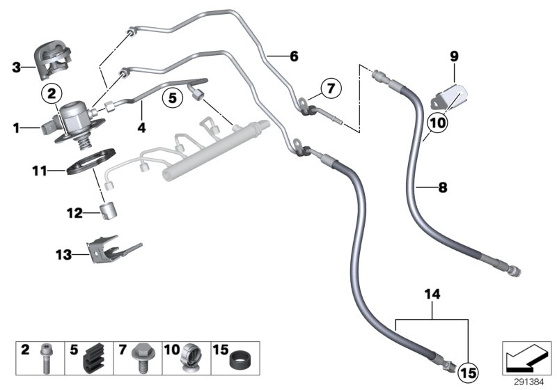 BMW 11 32 7 601 233 - Plunger, high pressure pump onlydrive.pro