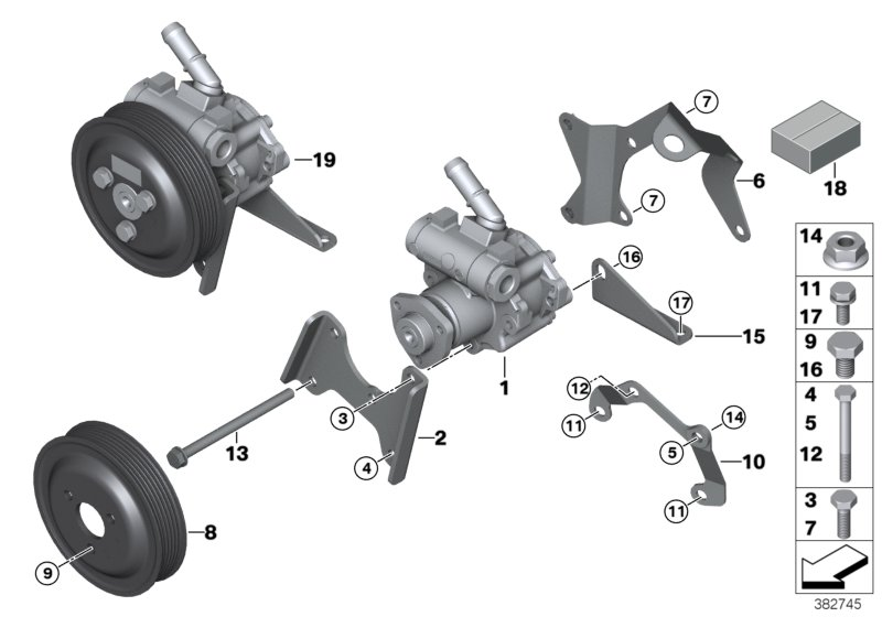 BMW 32 41 1 094 098 - Hydraulic Pump, steering system onlydrive.pro