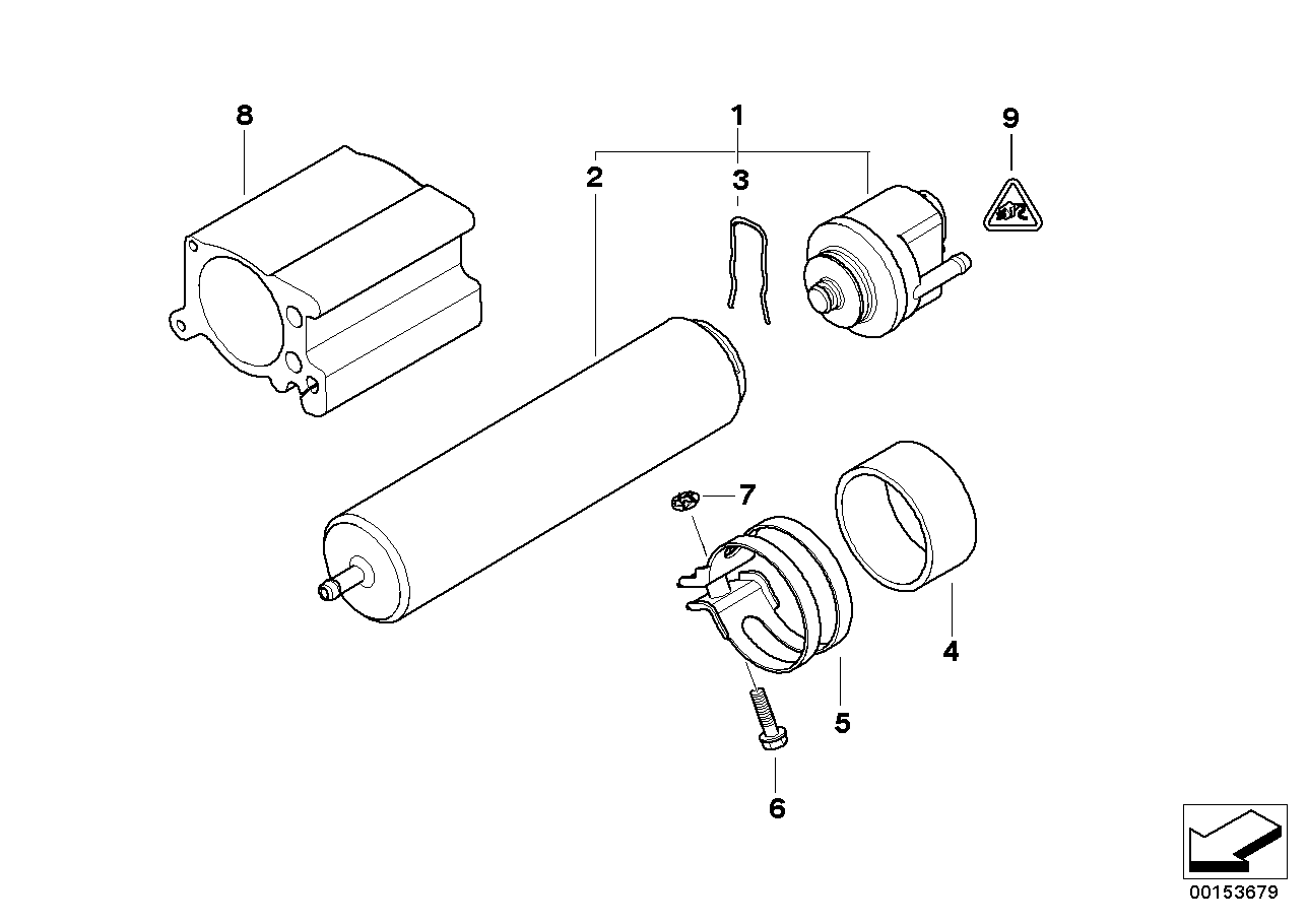 BMW 13328512369 - Fuel strainer with heating onlydrive.pro