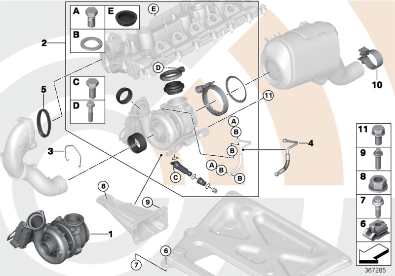 BMW 1165 7794 260 - Kompressor,ülelaadimine onlydrive.pro