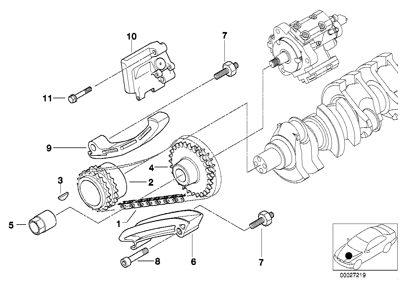 BMW 07119951480 - Belt Pulley, crankshaft onlydrive.pro