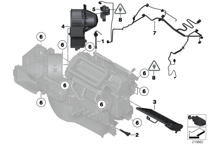 BMW 64 11 9 229 658 - Электродвигатель, вентиляция салона onlydrive.pro