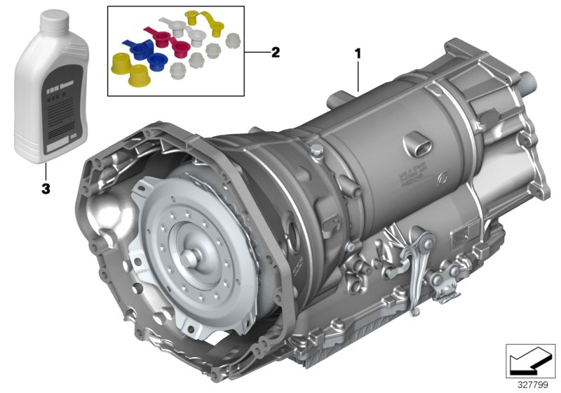 BMW 24 00 7 644 023 - Automatic Transmission onlydrive.pro