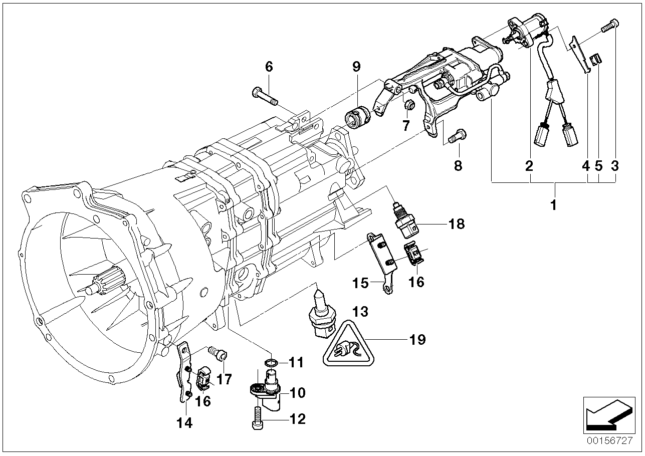 BMW 12 14 2 296 184 - Impulssianturi, kampiakseli onlydrive.pro