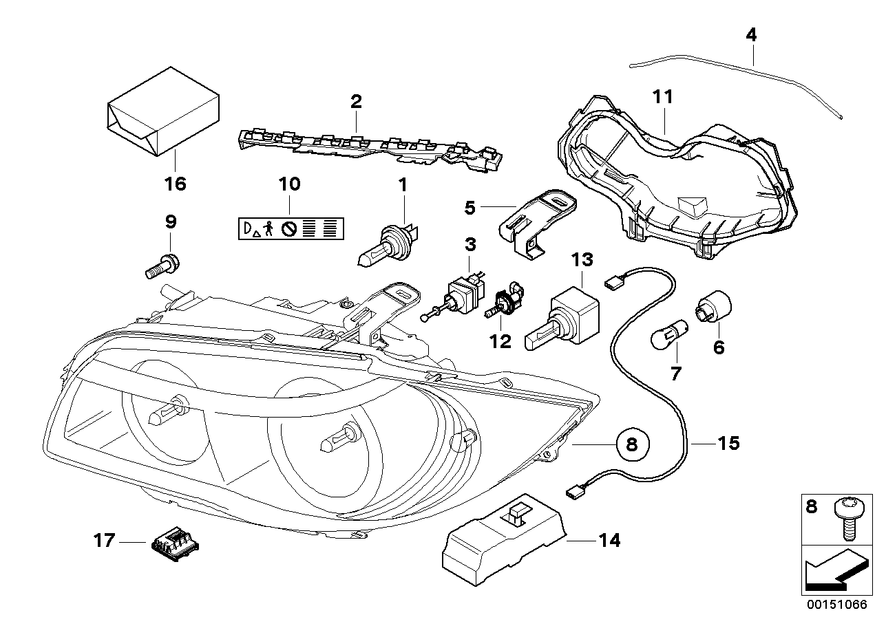 Mini 63 21 7 160 780 - Hehkulankapolttimo, sumuvalo onlydrive.pro