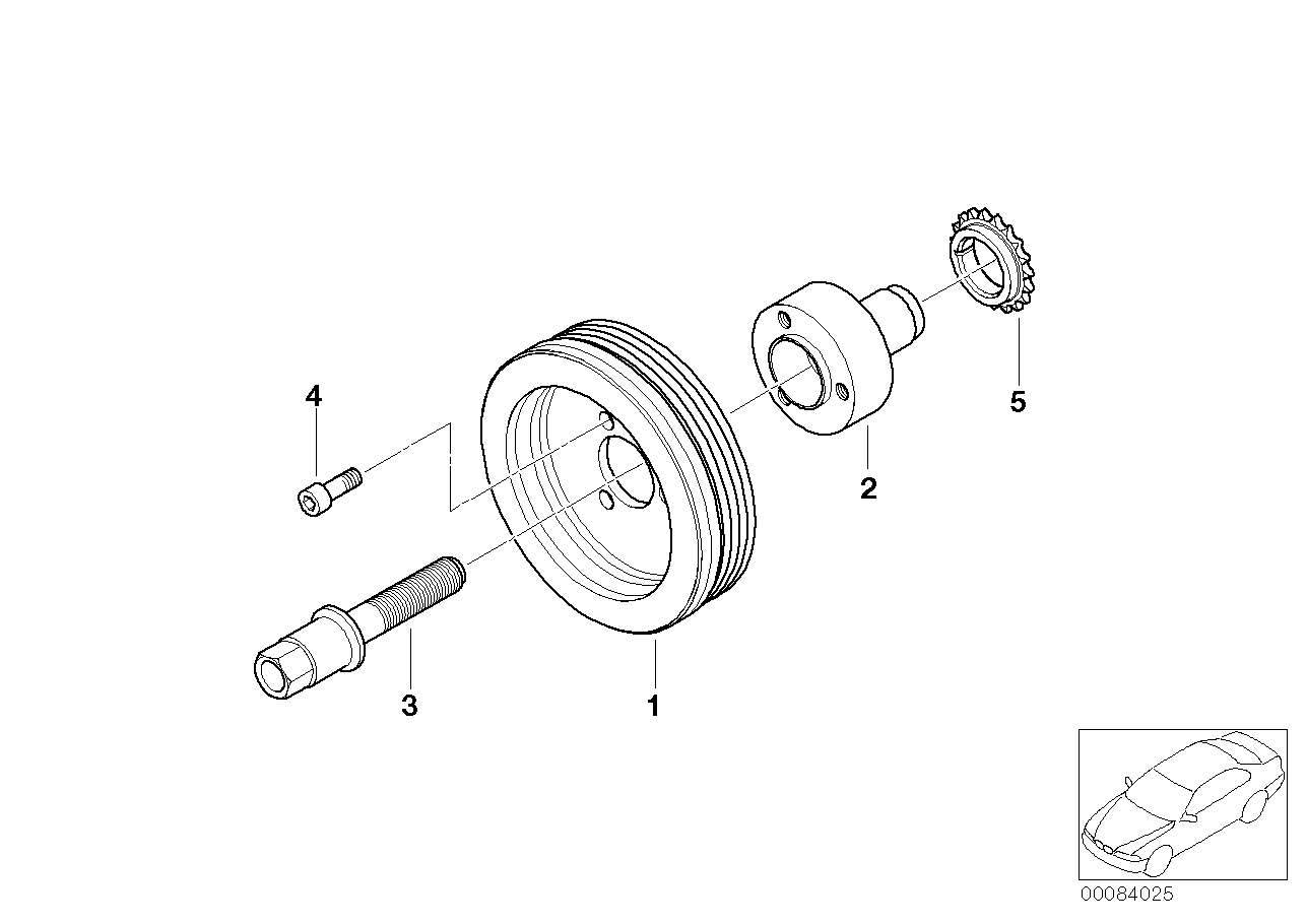 BMW 11 23 7 503 107 - Screw Set, gears (timing chain) onlydrive.pro