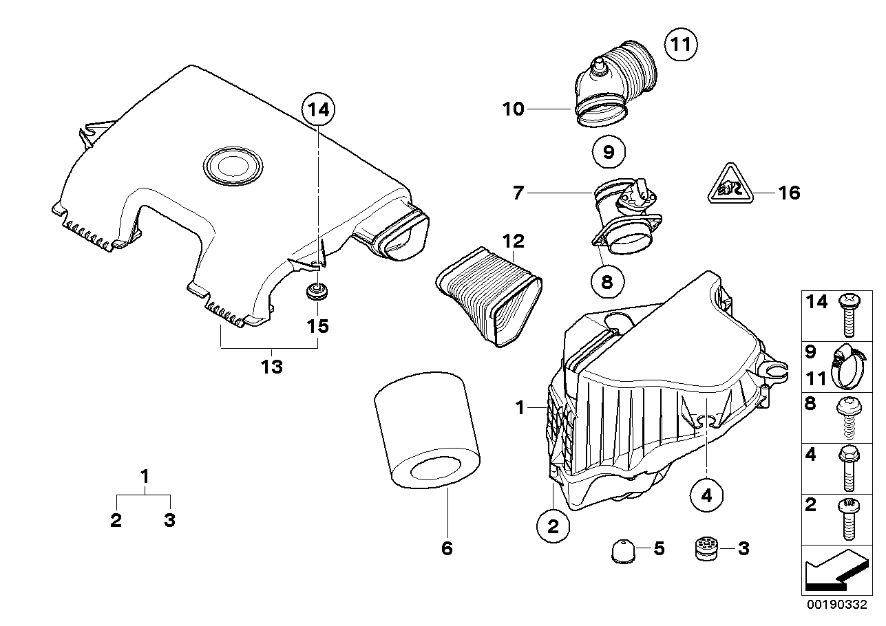 BMW 13 62 7 533 853 - Gaisa masas mērītājs onlydrive.pro