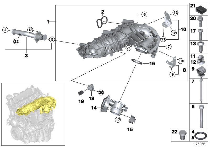 BMW 13627804742 - Sensor, boost pressure onlydrive.pro