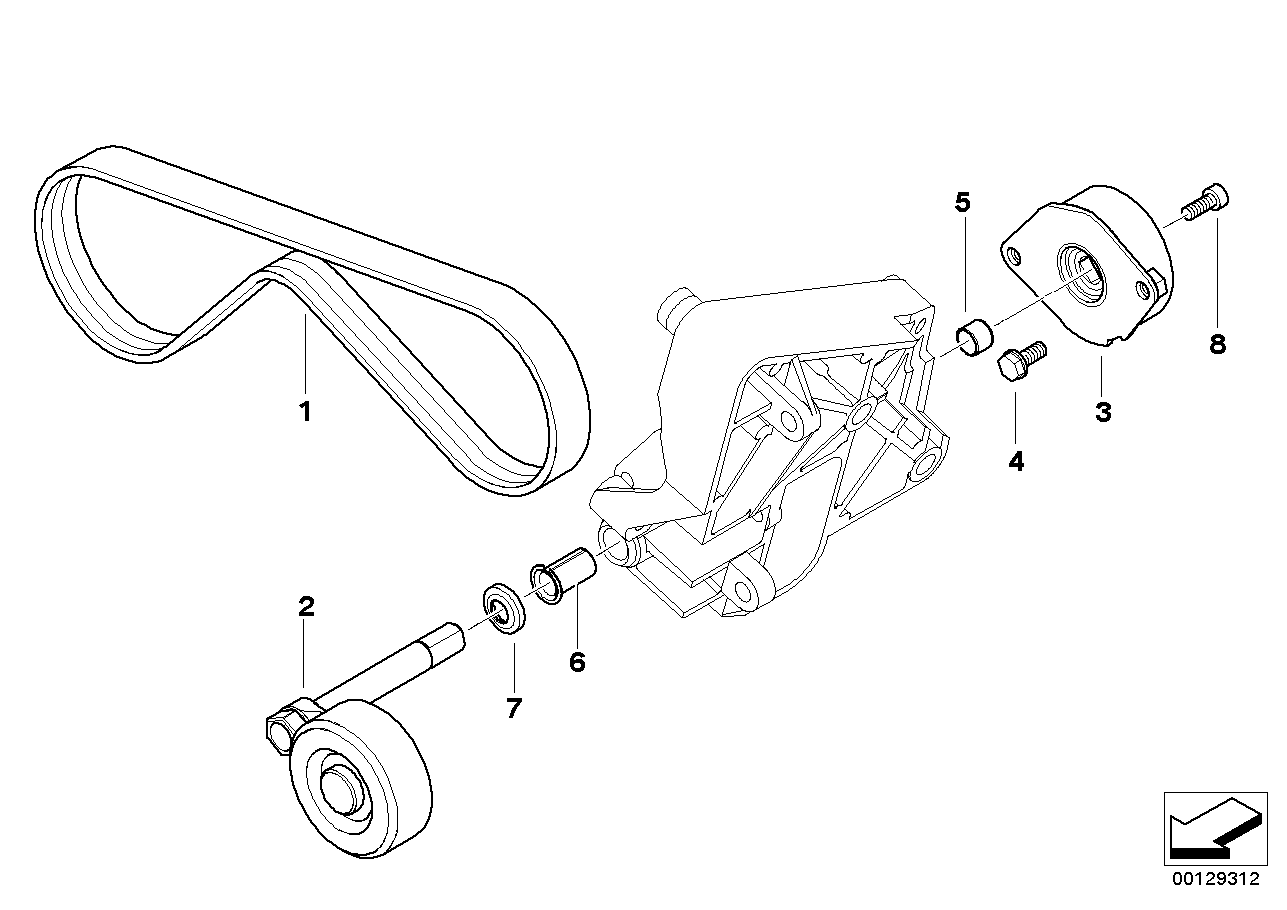 Honda 64557786171 - Ķīļrievu siksna onlydrive.pro