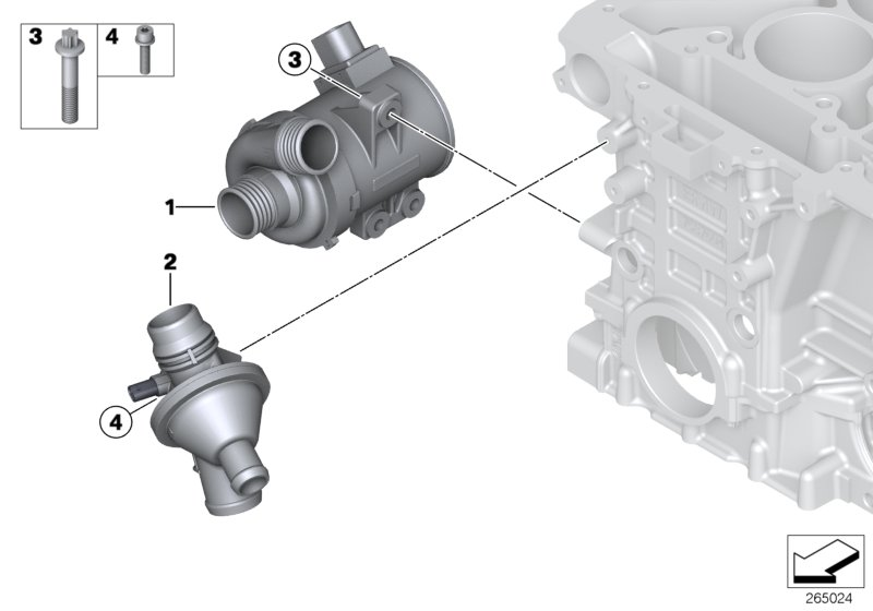 BMW 11 51 8 635 089 - Water Pump onlydrive.pro