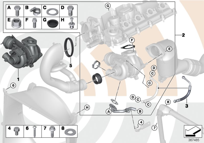 FORD 11652248901 - Mounting Kit, charger onlydrive.pro