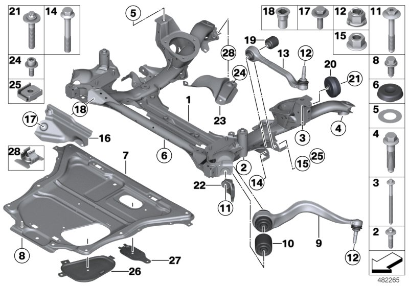 BMW 31 12 6 854 723 - Neatkarīgās balstiekārtas svira, Riteņa piekare onlydrive.pro