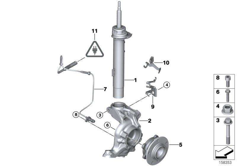 BMW 31 31 6 785 593 - Shock Absorber onlydrive.pro