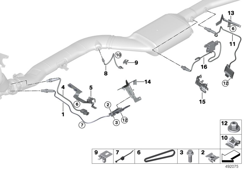 BMW 13 62 7 791 592 - Exhaust sensors / sensor nox / scr: 1  pcs. onlydrive.pro