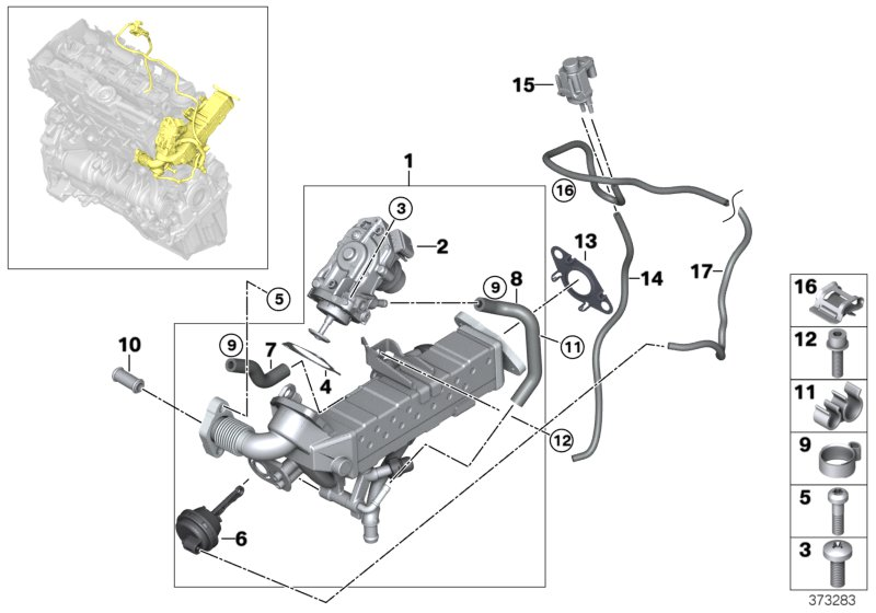 BMW 11 71 8 513 132 - ERG vožtuvas onlydrive.pro