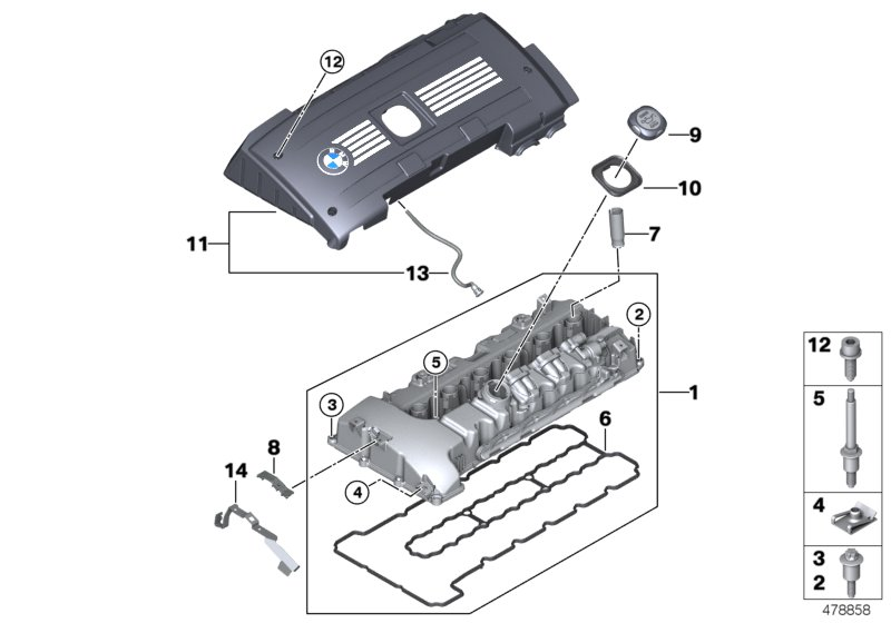 BMW 111 2 7 548 196 - Membrāna, Kartera ventilācija onlydrive.pro