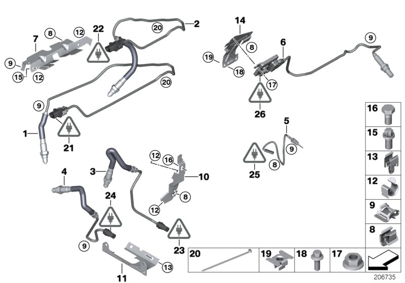 BMW 11787545075 - Oxygen, Lambda Sensor onlydrive.pro